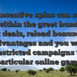 Such incentive spins can seem to be within the greet bundles, no-put deals, reload bonuses, VIP advantages and you will date-restricted campaigns to own particular online game