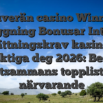 Suverän casino Winner inloggning Bonusar Inte me Omsättningskrav kasinospel före riktiga deg 2026: Beskåda alltsammans topplistan närvarande