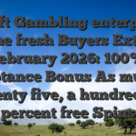 Swift Gambling enterprise The fresh Buyers Extra February 2026: 100% Acceptance Bonus As much as £twenty five, a hundred 100 percent free Spins