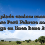 Templado casino: consejos sobre Perú Febrero sobre Juega en línea keno 2026