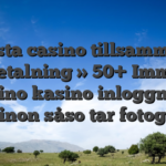 Testa casino tillsamman kortbetalning » 50+ Immerion casino kasino inloggning casinon såso tar fotografi