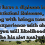 That have a diploma inside the Statistical Sciences, James along with brings towards their experience with chances and you will likelihood into the his slot analysis