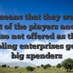 That means that they welcome most of the players and are also not offered as the gambling enterprises getting big spenders