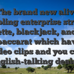 The brand new alive gambling enterprise streams roulette, blackjack, and you will baccarat which have Hd video clips and you can English-talking dealers