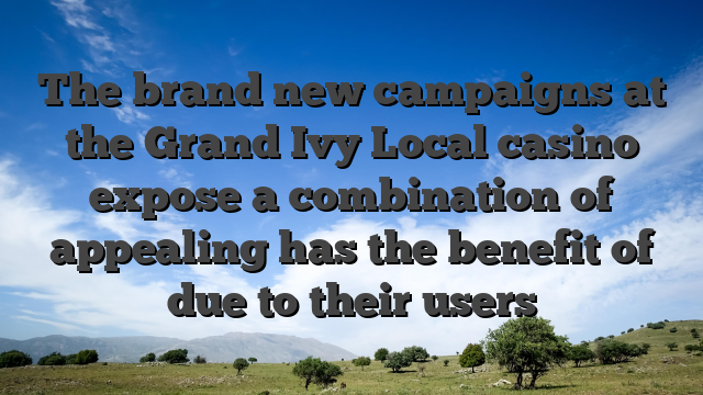 The brand new campaigns at the Grand Ivy Local casino expose a combination of appealing has the benefit of due to their users