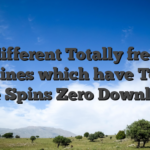 The different Totally free Slot machines which have Totally free Spins Zero Download