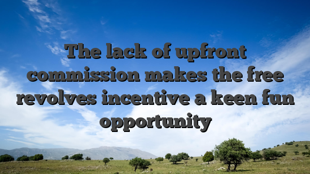 The lack of upfront commission makes the free revolves incentive a keen fun opportunity