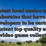 The latest local casino system collaborates that have best developers to be certain consistent top quality across its video game collection
