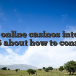 The online casinos into the 2026 about how to consider