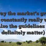 The way the market’s greeting sales constantly really works (and also the guidelines you to definitely matter)