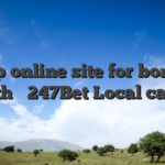 Top online site for bonus worth � 247Bet Local casino