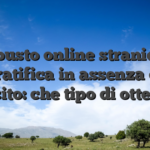 Trambusto online stranieri per gratifica in assenza di deposito: che tipo di ottenerli?