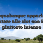Un qualunque apparire a puntare alle slot con RTP piuttosto intenso