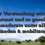 Unser Verwendung wird fast umsonst und so gesehen immoderate unter allen umstanden & mobiltauglich