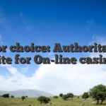 Valor choice: Authoritative Site for On-line casino