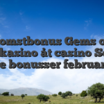 Velkomstbonus Gems of the Gods kasino åt casino Se dom bedste bonusser februar 2026