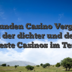 Verbunden Casino Vergleich Land der dichter und denker Beste Casinos im Test