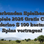 Verbunden Spielbank Freispiele 2026 Gratis Casino Wunderino $ 100 kostenlose Spins vortragen!