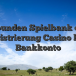 Verbunden Spielbank ohne Registrierung Casino bloß Bankkonto