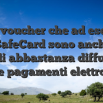 Volte voucher che ad esempio PaySafeCard sono anch’essi metodi abbastanza diffusi per volte pagamenti elettronici