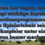 Vulkan Las vegas, nevada verlangt wichtige Anreize und Promotionsprogramme, um das Spielerlebnis seiner Glucksspieler unter einsatz von besser machen