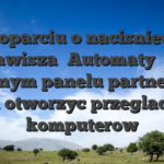 W oparciu o nacisnieciu klawisza �Automaty� na gornym panelu partner to zrobi otworzyc przegladarke komputerow