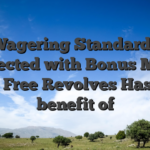 Wagering Standards Connected with Bonus Money and Free Revolves Has the benefit of
