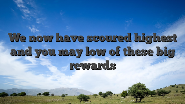 We now have scoured highest and you may low of these big rewards