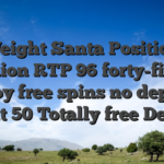 Weight Santa Position Opinion RTP 96 forty-five% Enjoy free spins no deposit Volt 50 Totally free Demo