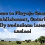 Welcome to Playojo Gambling establishment, Ontario’s really audacious internet casino!