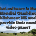 What software is Huge Mondial Gambling establishment NZ working with provide their number of video game?