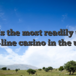 What’s the most readily useful on-line casino in the uk?