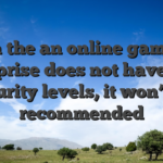 When the an online gambling enterprise does not have such security levels, it won’t be recommended