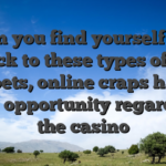 When you find yourself stuff to stick to these types of high RTP bets, online craps has the best opportunity regarding the casino