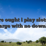 Where ought i play slots free of charge with no download?