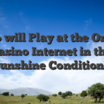 Who will Play at the Online casino Internet in the sunshine Condition?