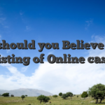 Why should you Believe All of our Listing of Online casinos?