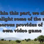 Within this part, we shall highlight some of the most glamorous provides of your own video game