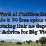 Wolf Work at Position Remark: Info & 50 free spins on lightning link no deposit Bonus Advice for Big Victories