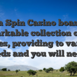 Xtra Spin Casino boasts a remarkable collection out of games, providing to various needs and you will needs
