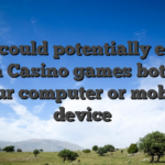 You could potentially enjoy Zula Casino games both on your computer or mobile device