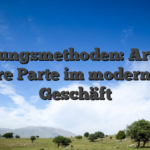 Zahlungsmethoden: Arten & ihre Parte im modernen Geschäft
