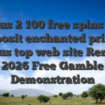 Zeus 2 100 free spins no deposit enchanted prince Status top web site Remark 2026 Free Gamble Demonstration