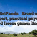 one. BetPanda � Broad crypto support, punctual payouts, good freeze games lineup