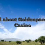 All about Goldenpanda Casino
