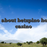 All about betspino home casino