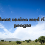 All about casino med riktiga pengar