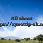 All about https://synottip-sk.net/