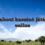 All about kaszinó játékok online