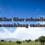 Alles über schnelle auszahlung casino